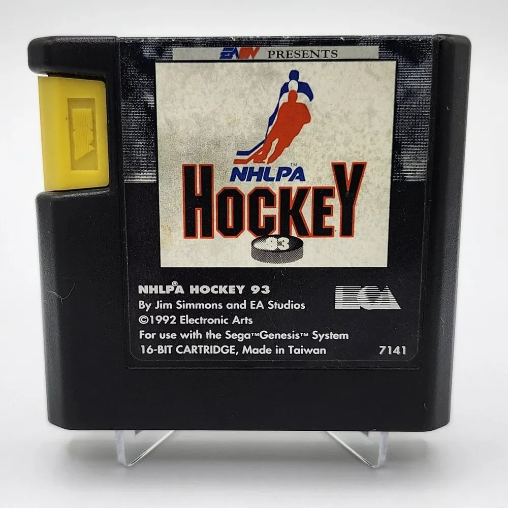 NHLPA Hockey '93 (Sega Genesis, 1992) - Cartridge Only